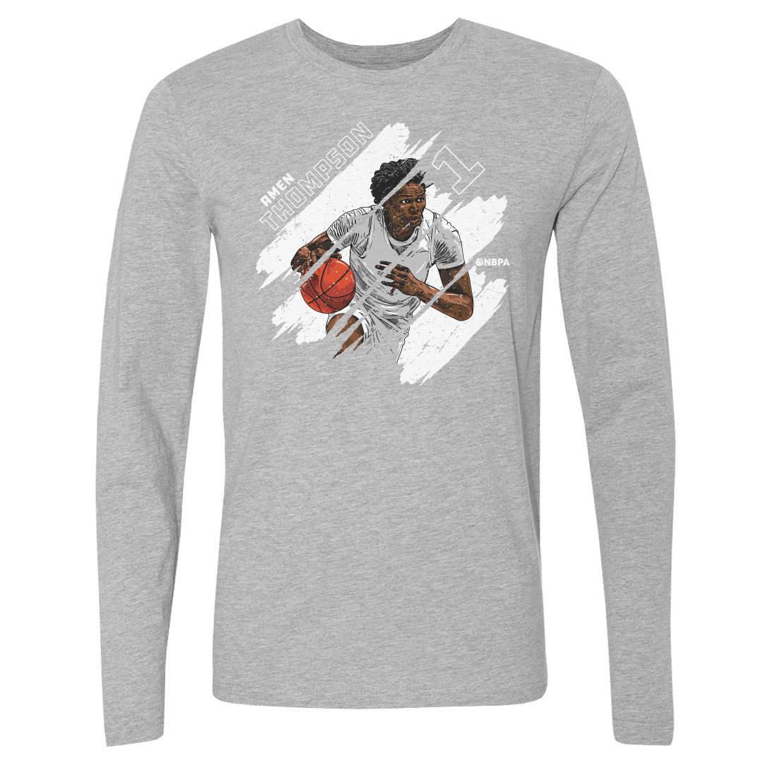 Amen Thompson Men's Long Sleeve T-Shirt | 500 LEVEL