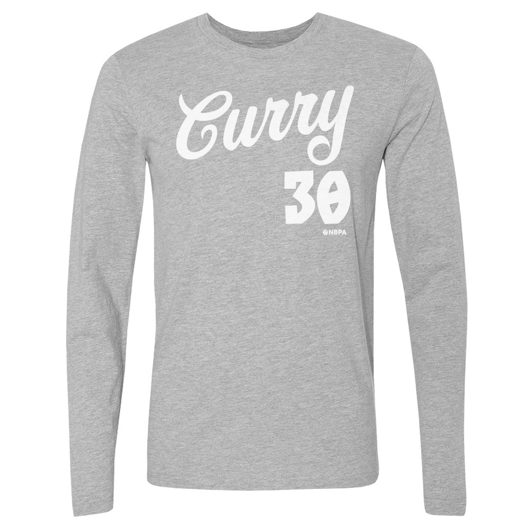 Steph Curry Men's Long Sleeve T-Shirt | 500 LEVEL
