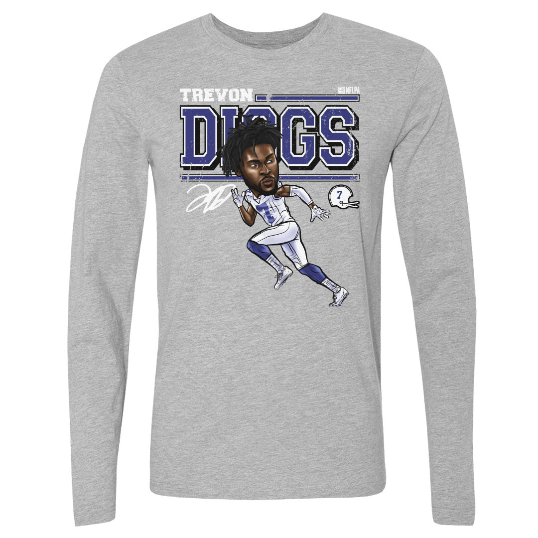 Trevon Diggs Men's Long Sleeve T-Shirt | 500 LEVEL