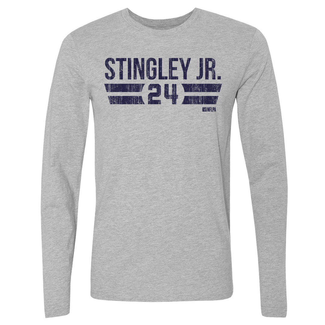 Derek Stingley Jr. Men's Long Sleeve T-Shirt | 500 LEVEL