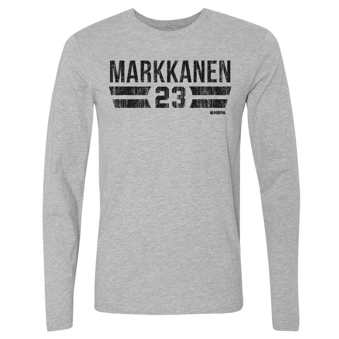 Lauri Markkanen Men's Long Sleeve T-Shirt | 500 LEVEL