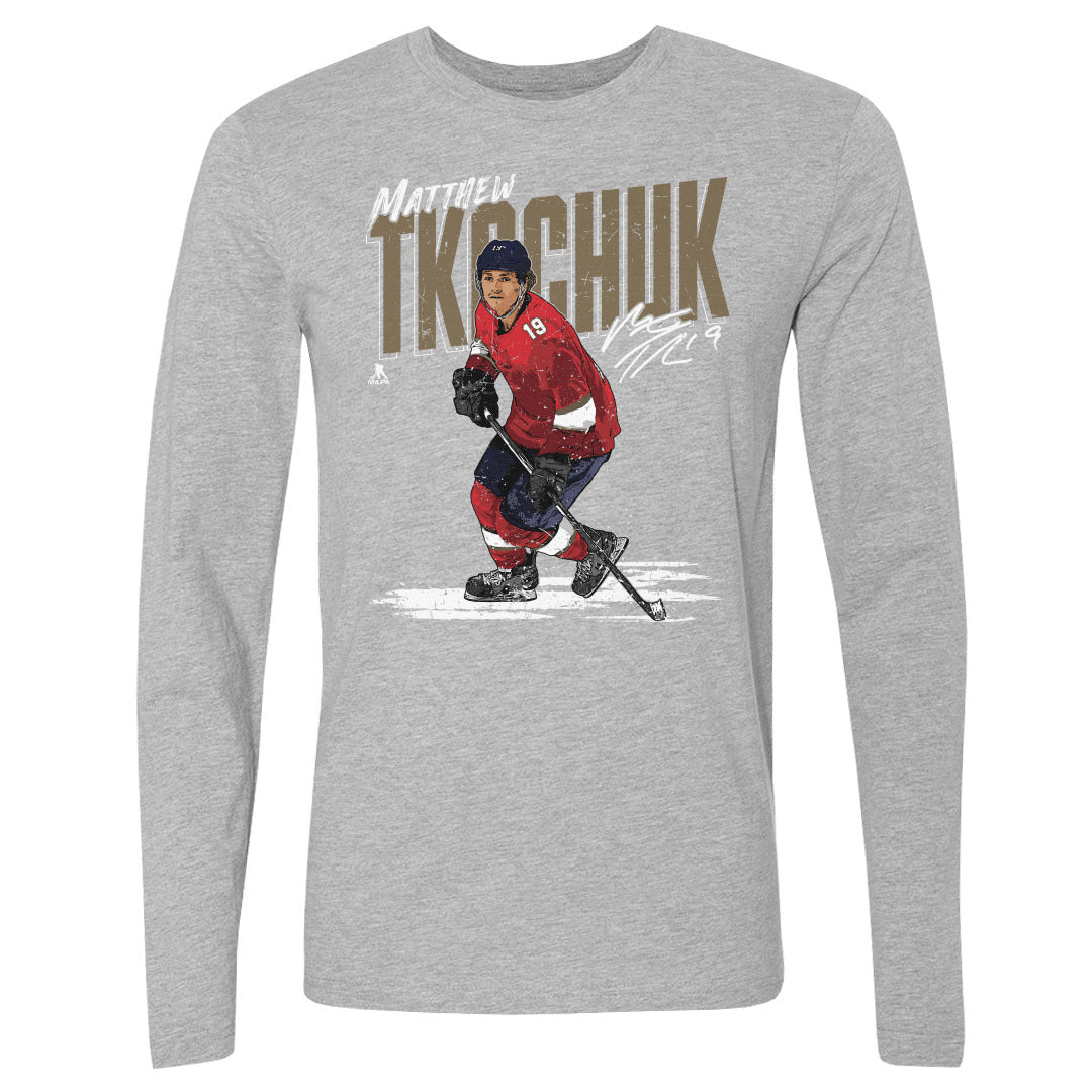Matthew Tkachuk Men's Long Sleeve T-Shirt | 500 LEVEL