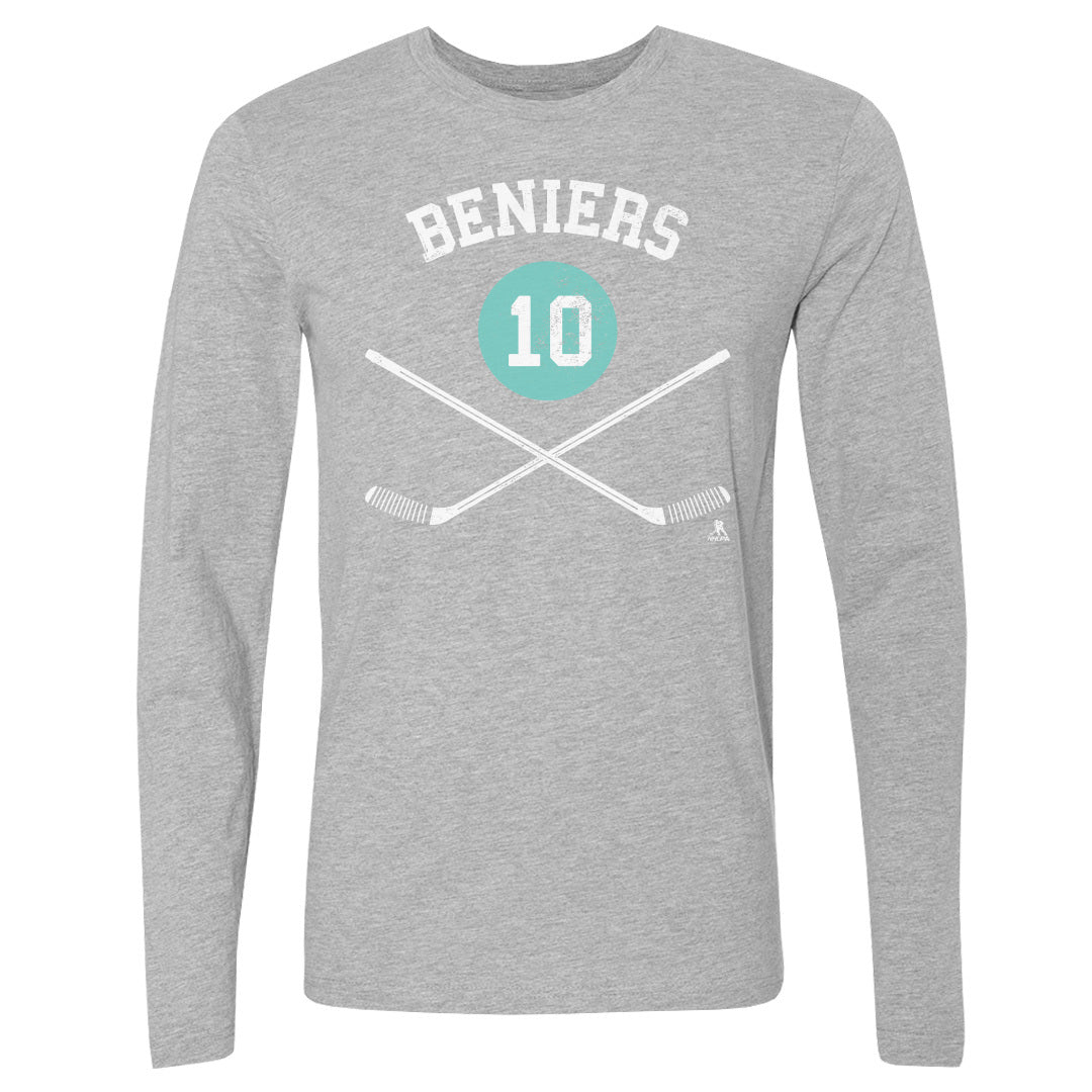 Matty Beniers Men's Long Sleeve T-Shirt | 500 LEVEL