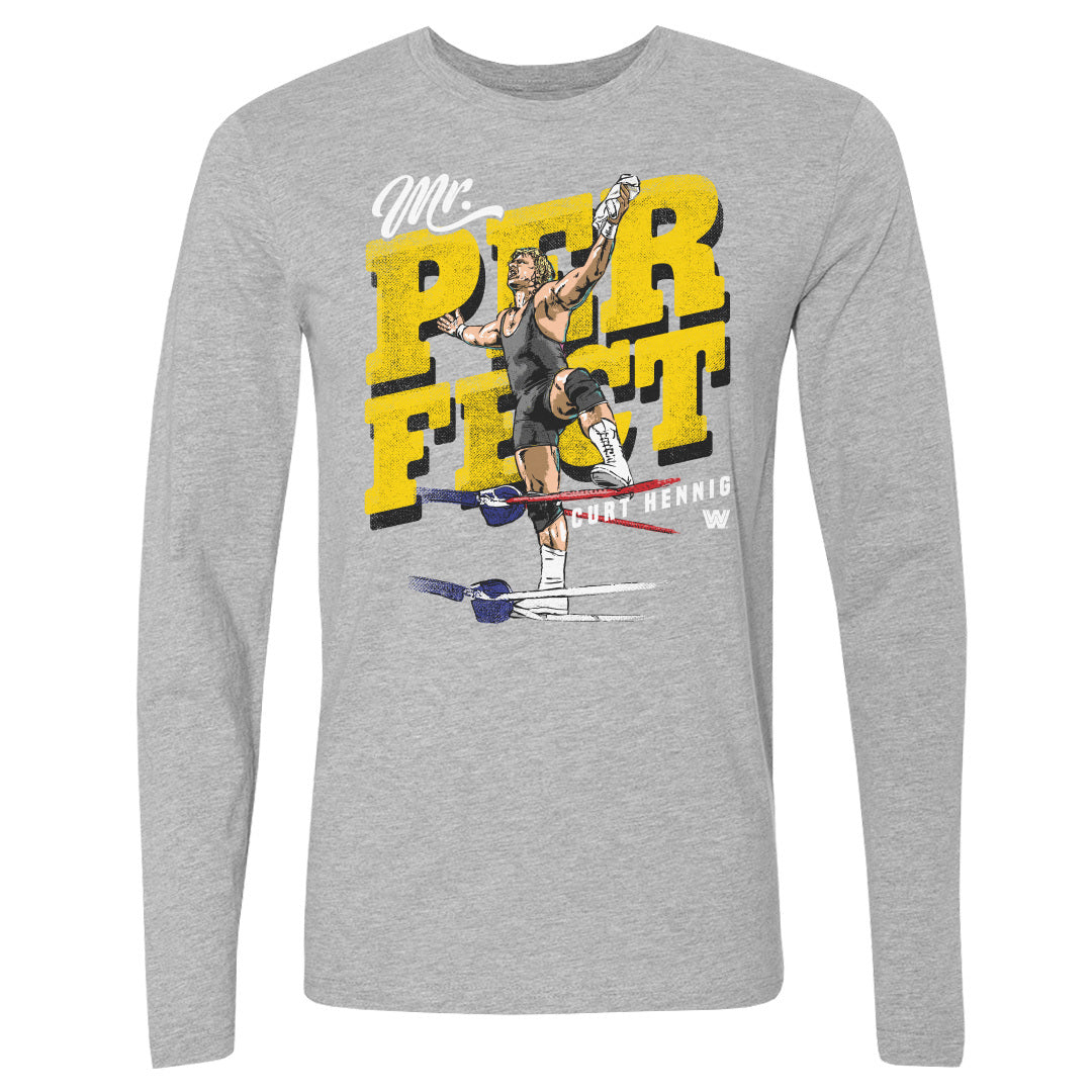 Mr. Perfect Men's Long Sleeve T-Shirt | 500 LEVEL