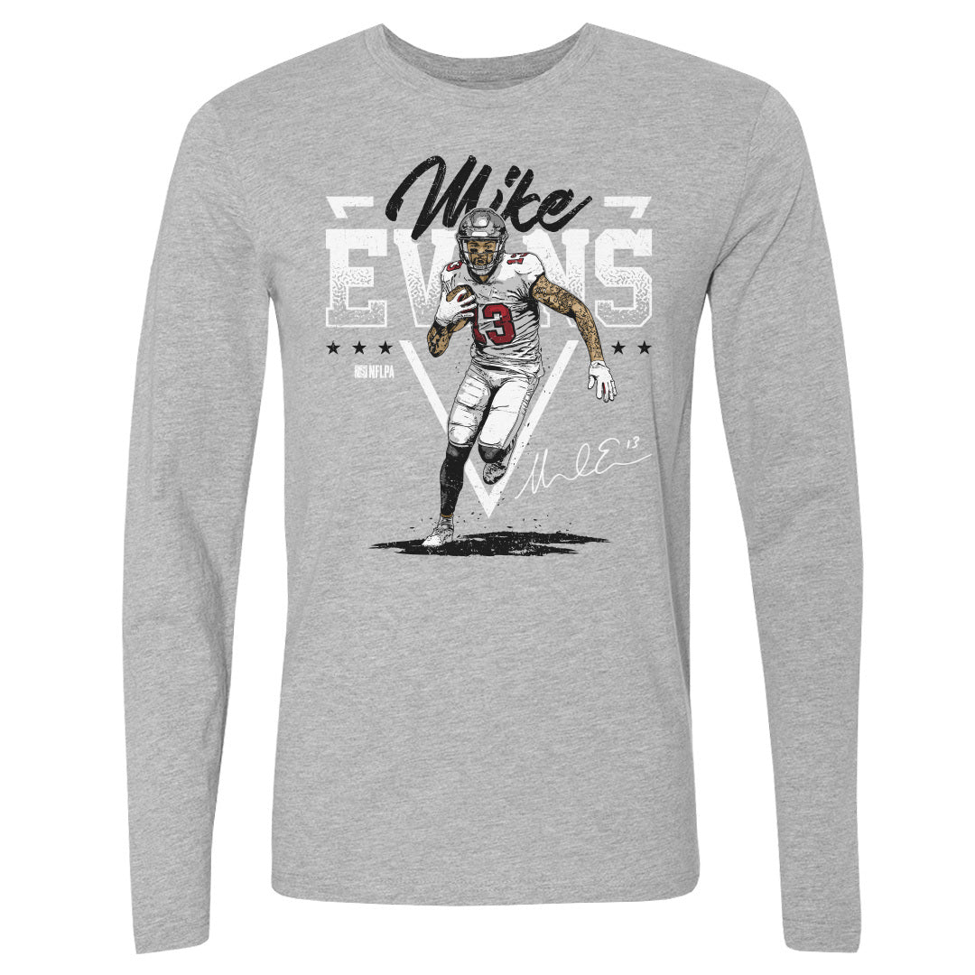 Mike Evans Men's Long Sleeve T-Shirt | 500 LEVEL