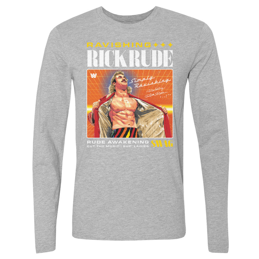 Rick Rude Men's Long Sleeve T-Shirt | 500 LEVEL