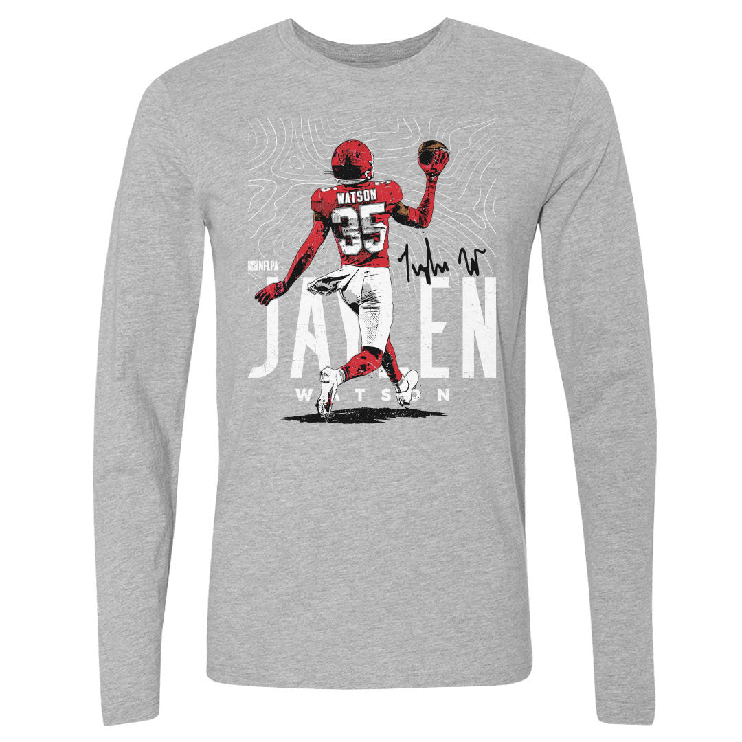 Jaylen Watson Men's Long Sleeve T-Shirt | 500 LEVEL