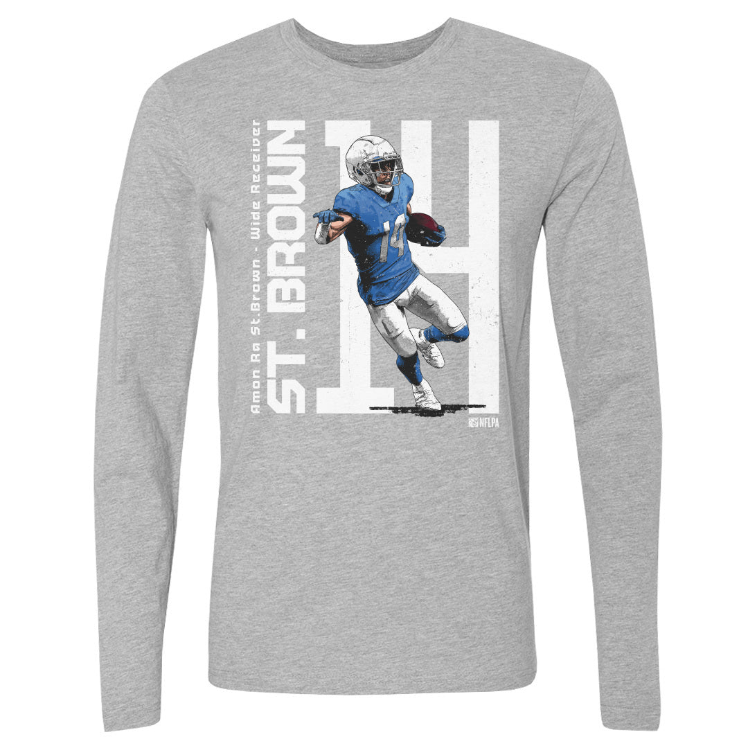 Amon-Ra St. Brown Men's Long Sleeve T-Shirt | 500 LEVEL