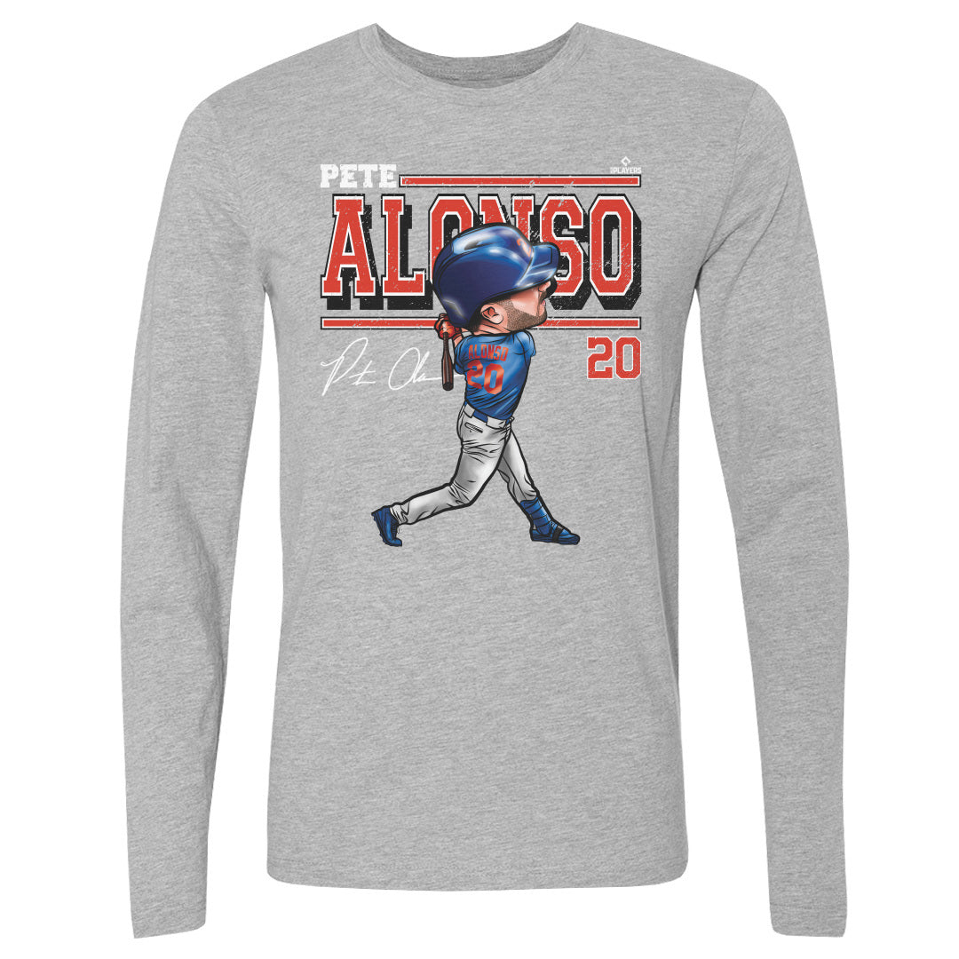 Pete Alonso Men's Long Sleeve T-Shirt | 500 LEVEL