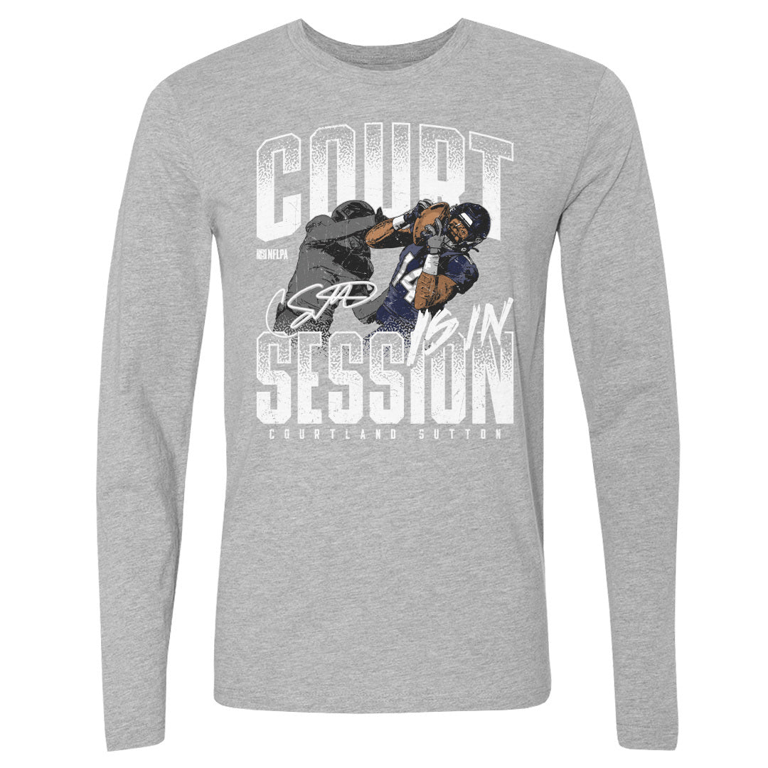 Courtland Sutton Men's Long Sleeve T-Shirt | 500 LEVEL