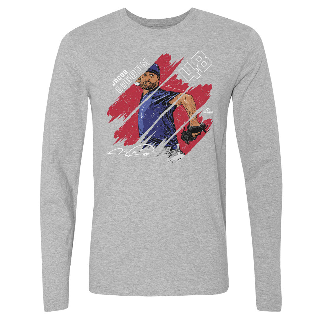 Jacob deGrom Men's Long Sleeve T-Shirt | 500 LEVEL