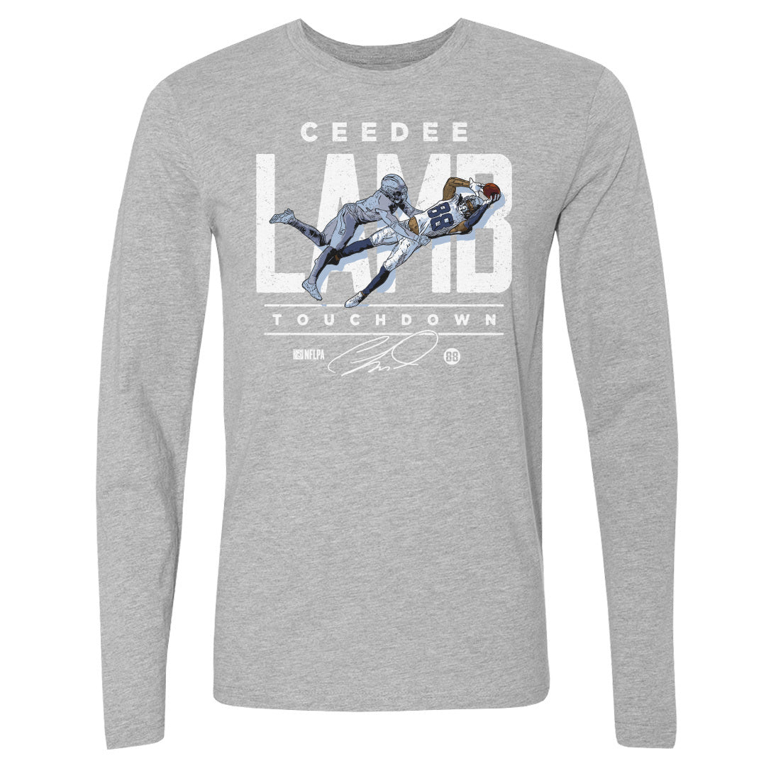 CeeDee Lamb Men's Long Sleeve T-Shirt | 500 LEVEL