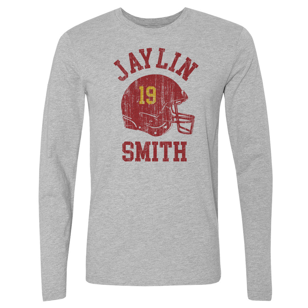 Jaylin Smith Men's Long Sleeve T-Shirt | 500 LEVEL