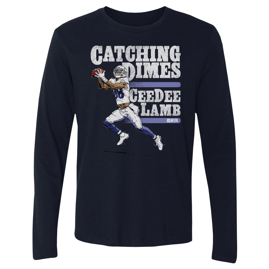 CeeDee Lamb Men's Long Sleeve T-Shirt | 500 LEVEL