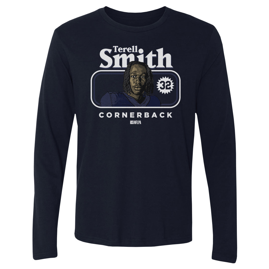 Terell Smith Men's Long Sleeve T-Shirt | 500 LEVEL