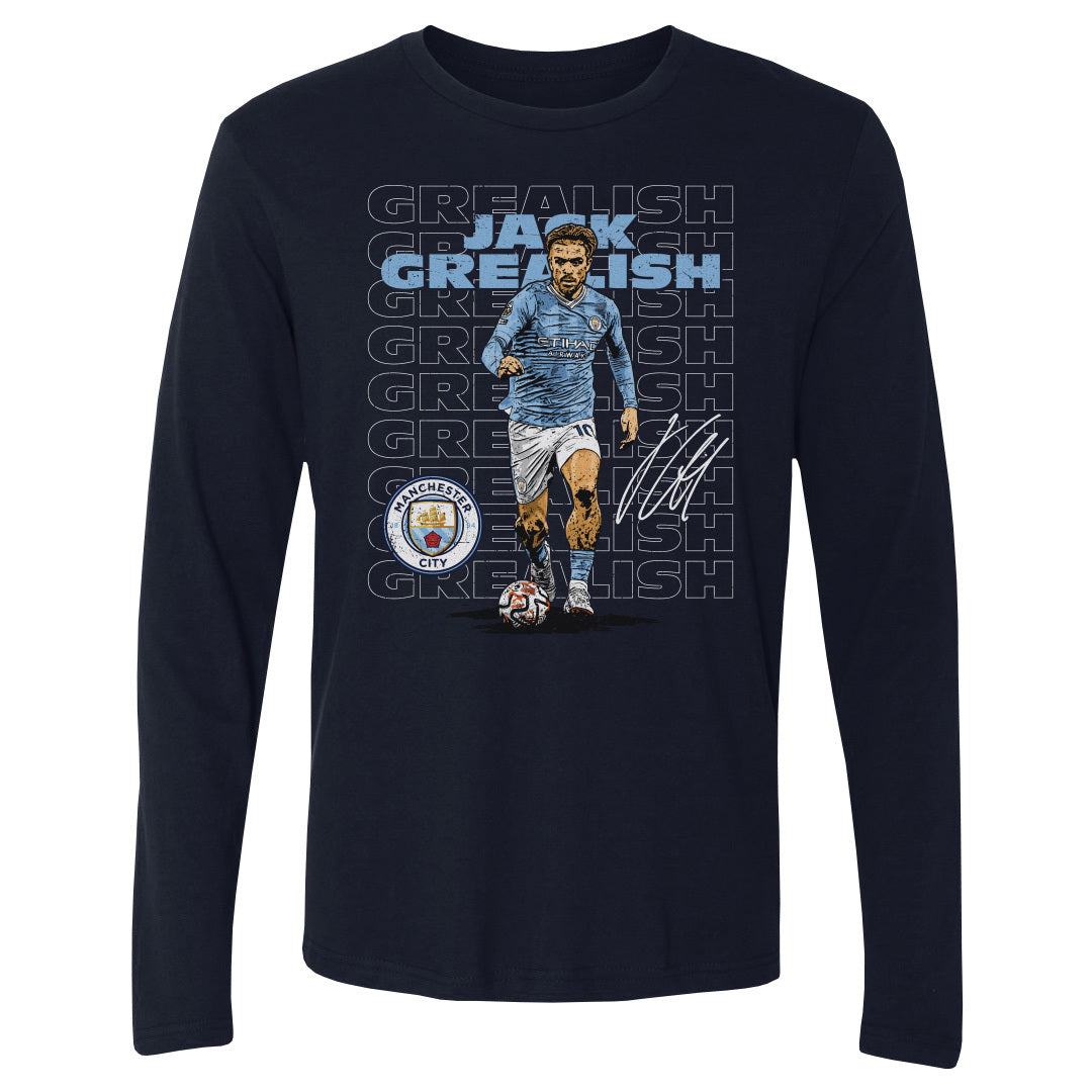 Jack Grealish Men's Long Sleeve T-Shirt | 500 LEVEL