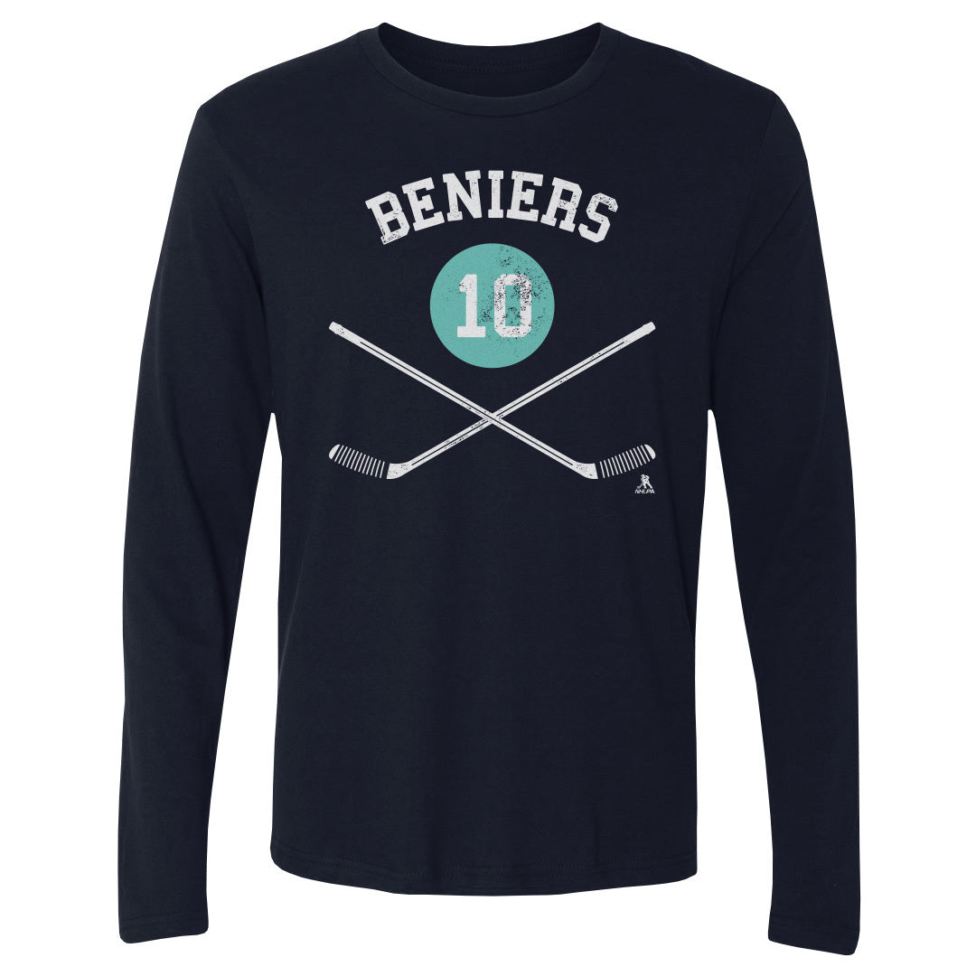 Matty Beniers Men's Long Sleeve T-Shirt | 500 LEVEL