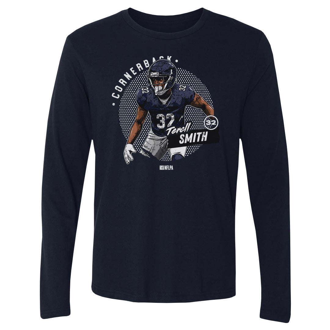 Terell Smith Men's Long Sleeve T-Shirt | 500 LEVEL