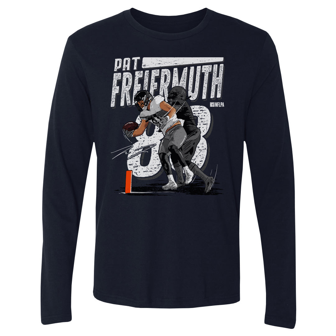 Pat Freiermuth Men's Long Sleeve T-Shirt | 500 LEVEL