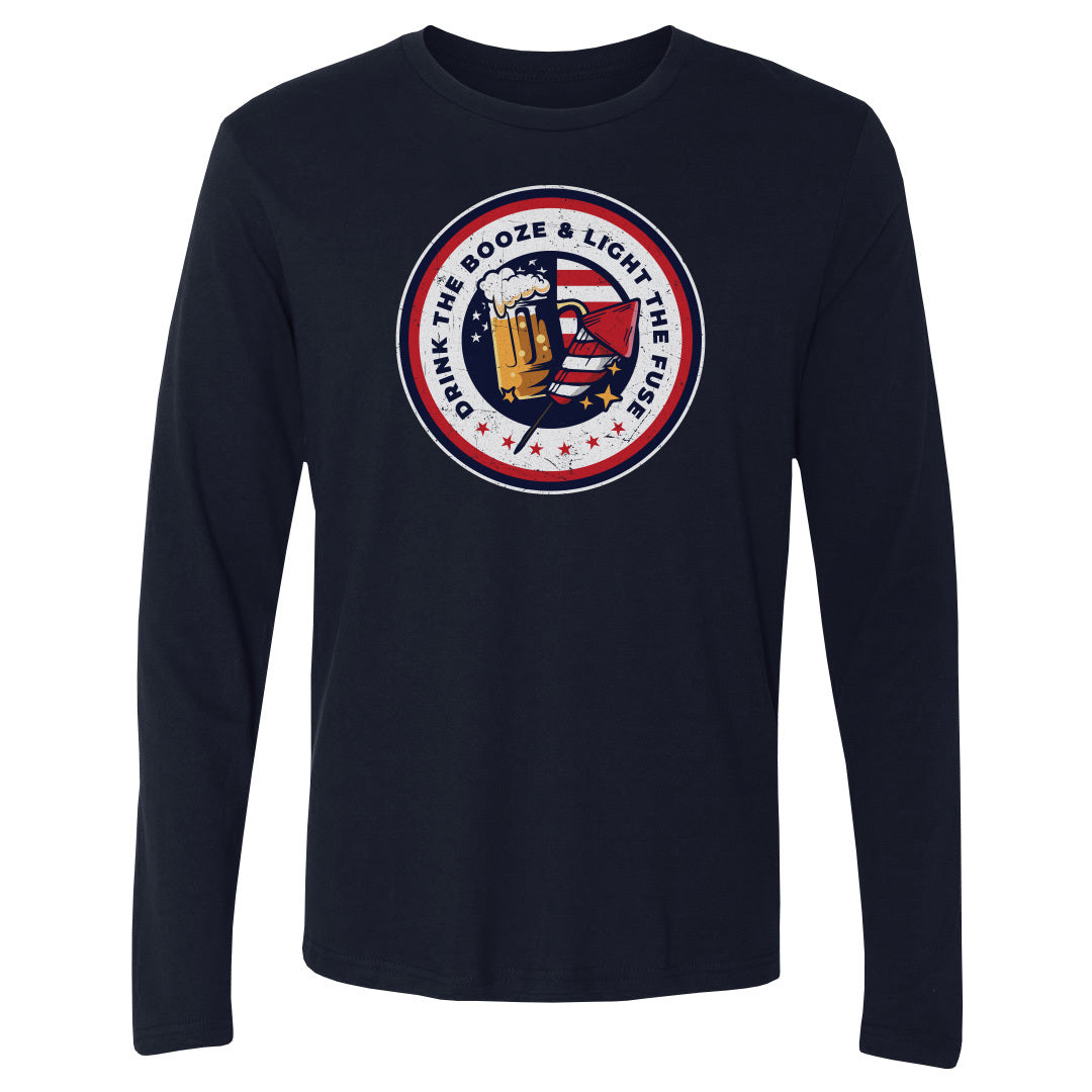 USA Men's Long Sleeve T-Shirt | 500 LEVEL