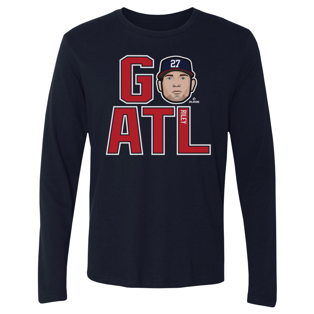 Austin Riley Men's Long Sleeve T-Shirt | 500 LEVEL
