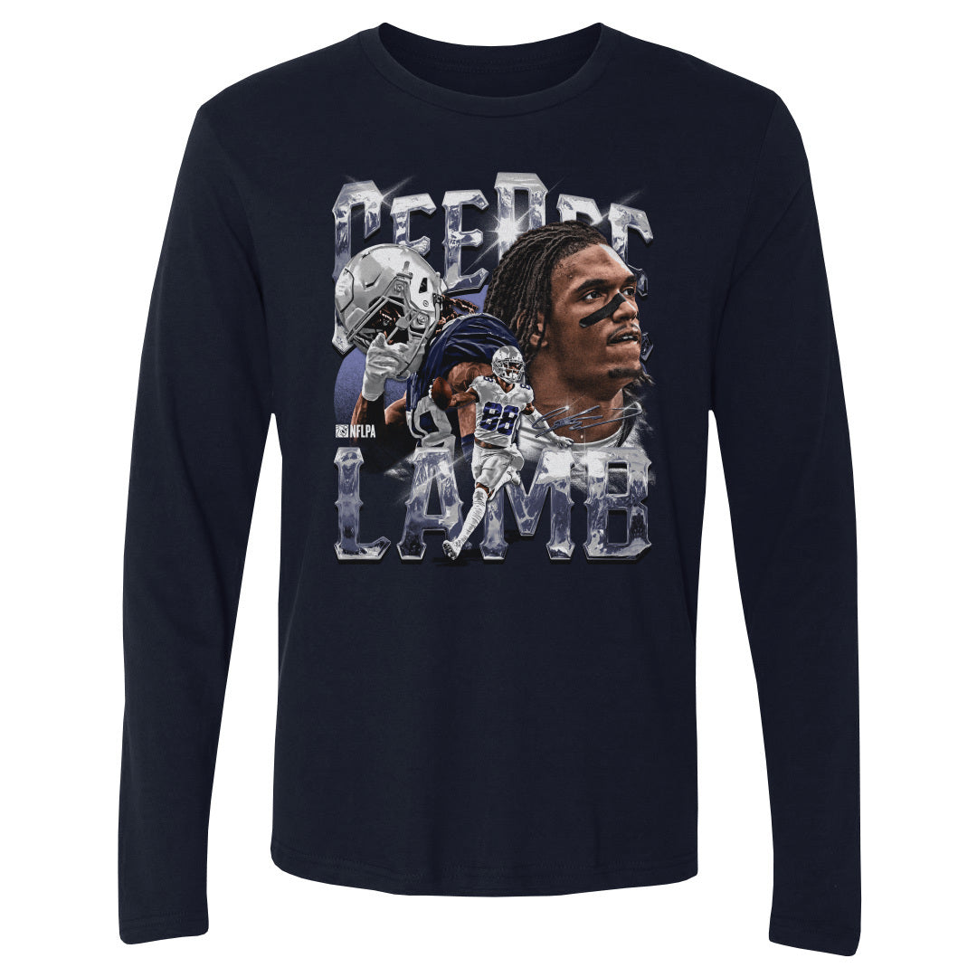 CeeDee Lamb Men's Long Sleeve T-Shirt | 500 LEVEL