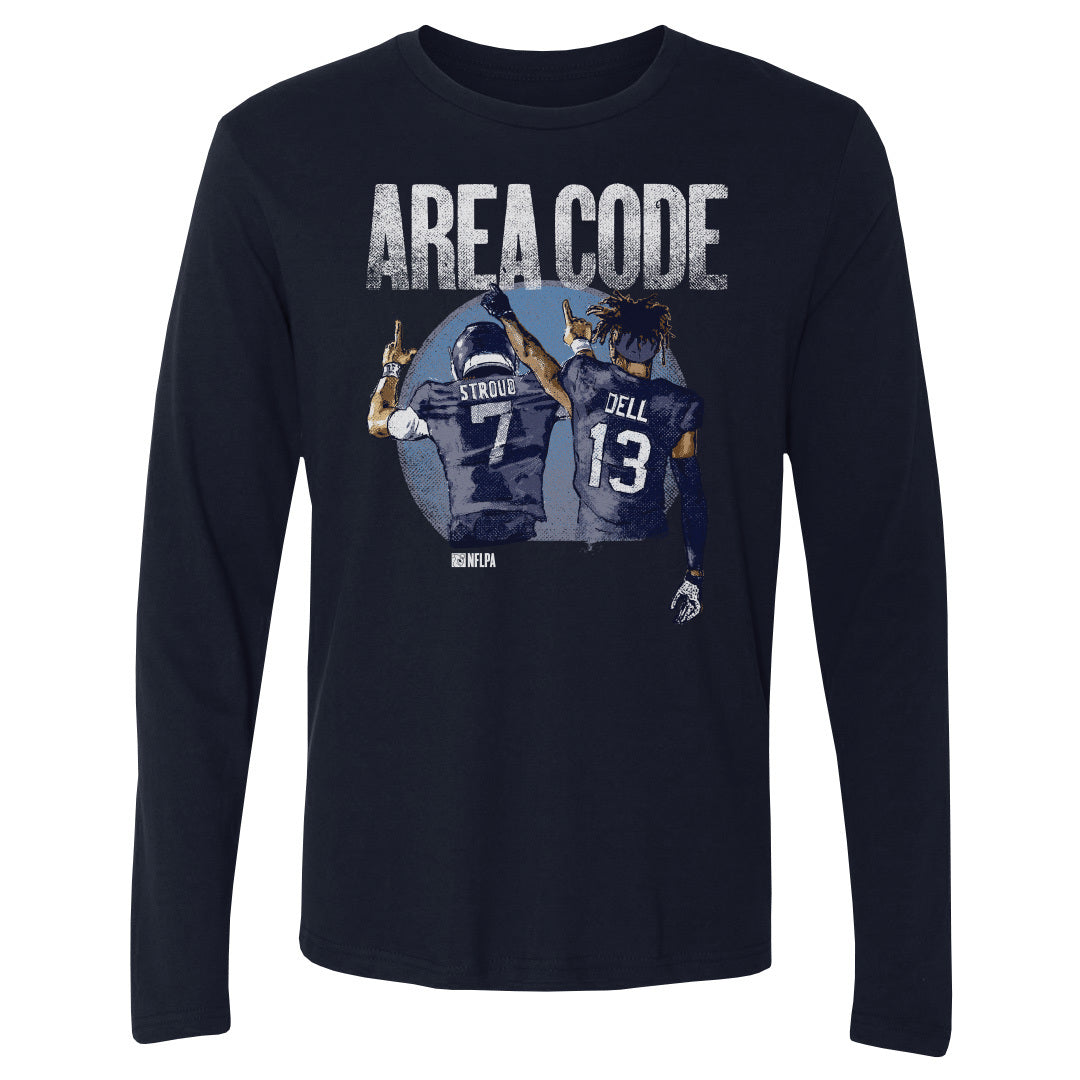 C.J. Stroud Men's Long Sleeve T-Shirt | 500 LEVEL