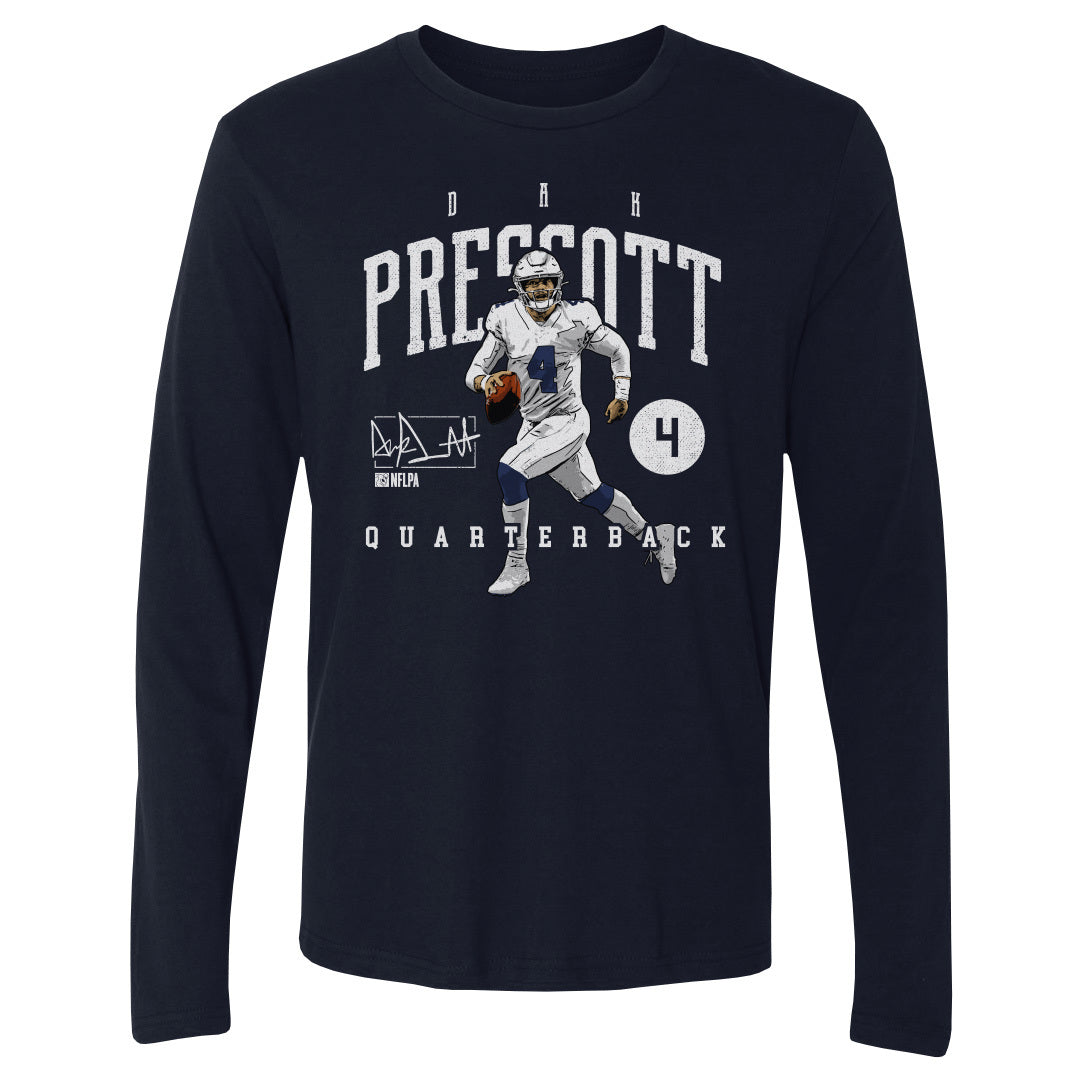 Dak Prescott Men's Long Sleeve T-Shirt | 500 LEVEL