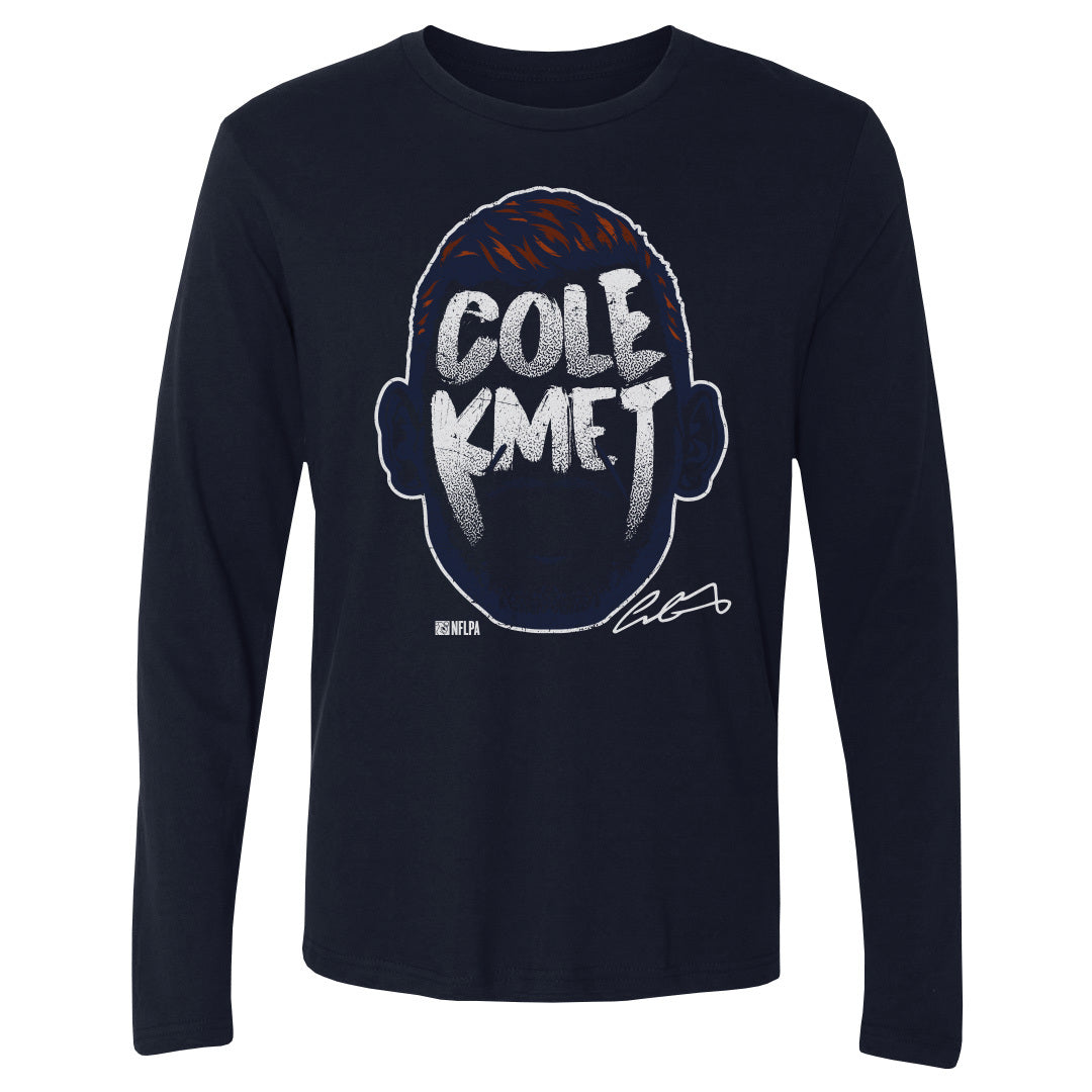 Cole Kmet Men's Long Sleeve T-Shirt | 500 LEVEL