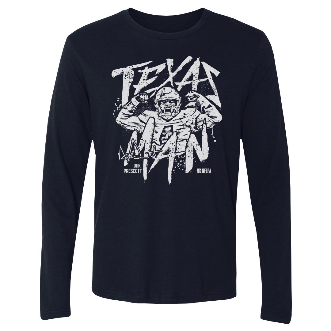 Dak Prescott Men's Long Sleeve T-Shirt | 500 LEVEL