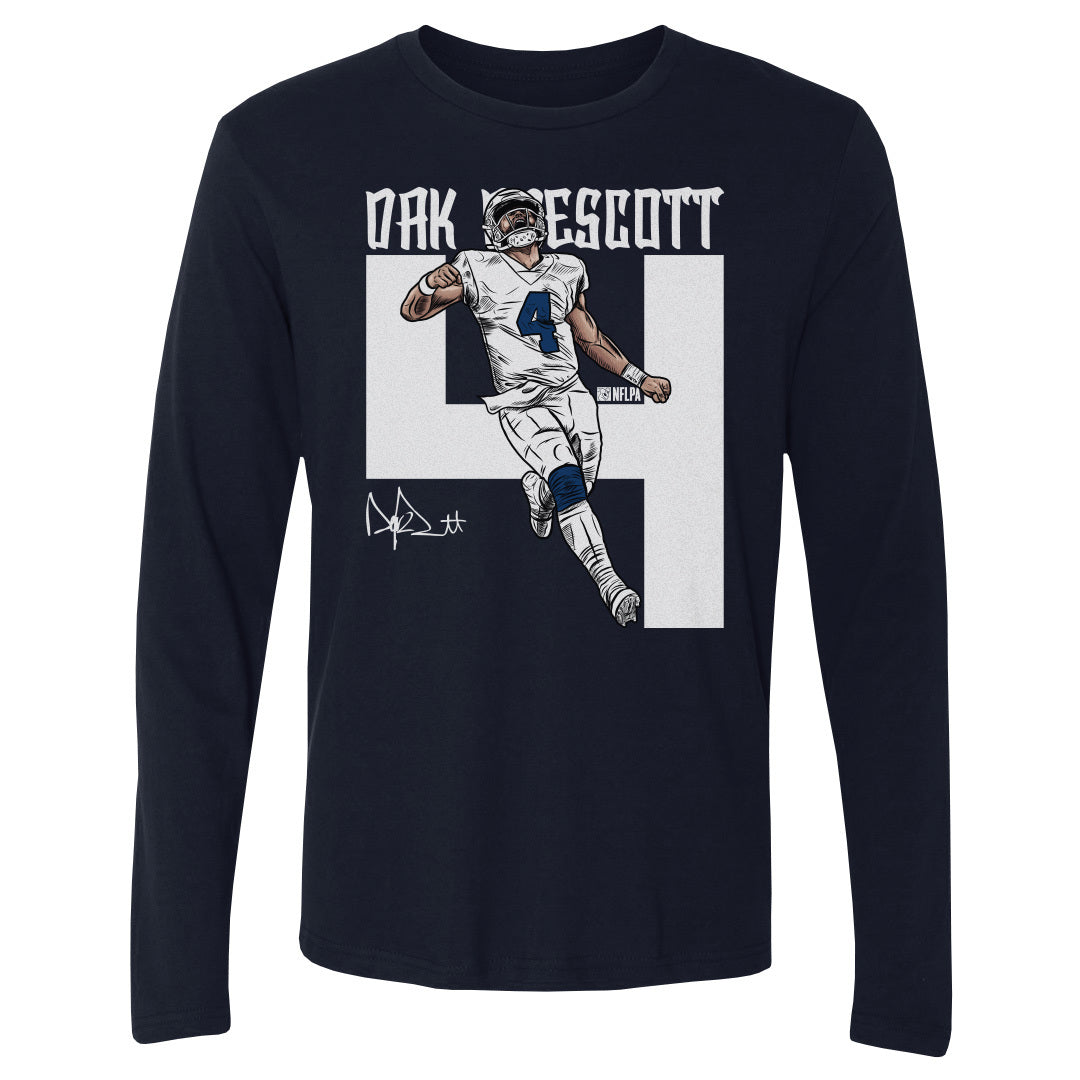 Dak Prescott Men's Long Sleeve T-Shirt | 500 LEVEL