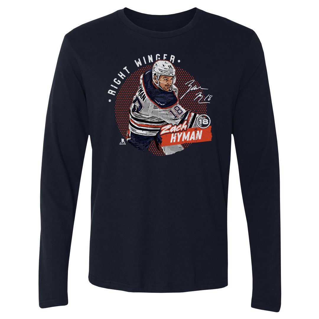 Zach Hyman Men's Long Sleeve T-Shirt | 500 LEVEL