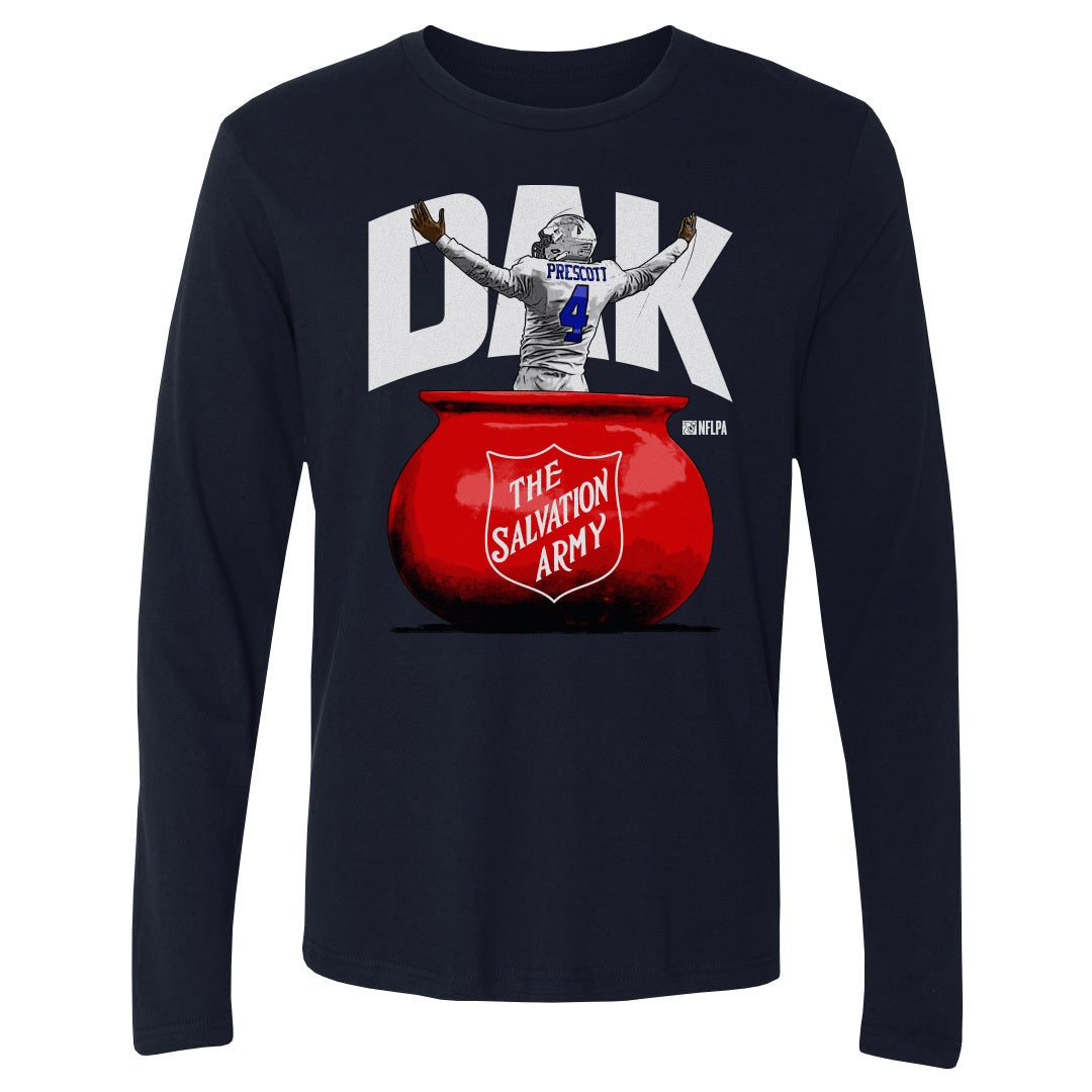 Dak Prescott Men's Long Sleeve T-Shirt | 500 LEVEL