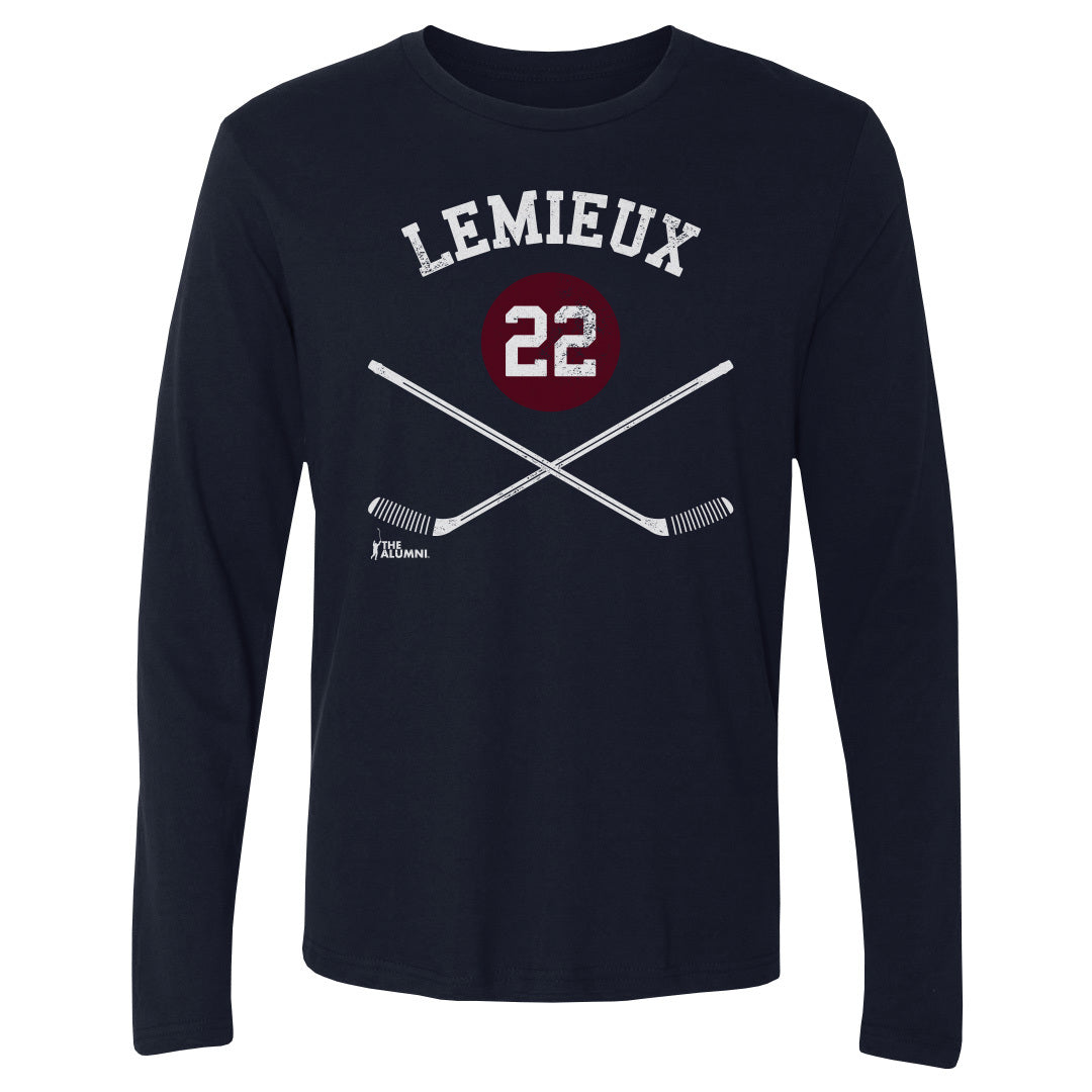 Claude Lemieux Men's Long Sleeve T-Shirt | 500 LEVEL