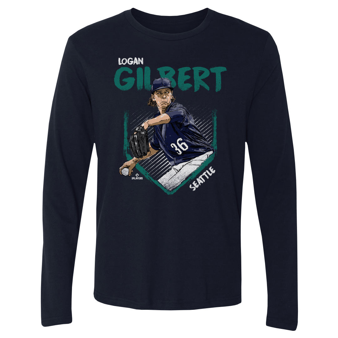 Logan Gilbert Men's Long Sleeve T-Shirt | 500 LEVEL