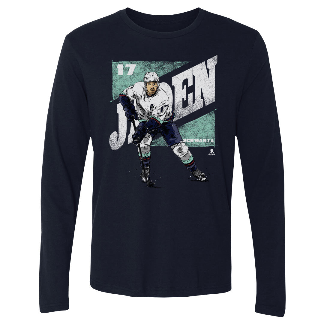 Jaden Schwartz Men's Long Sleeve T-Shirt | 500 LEVEL