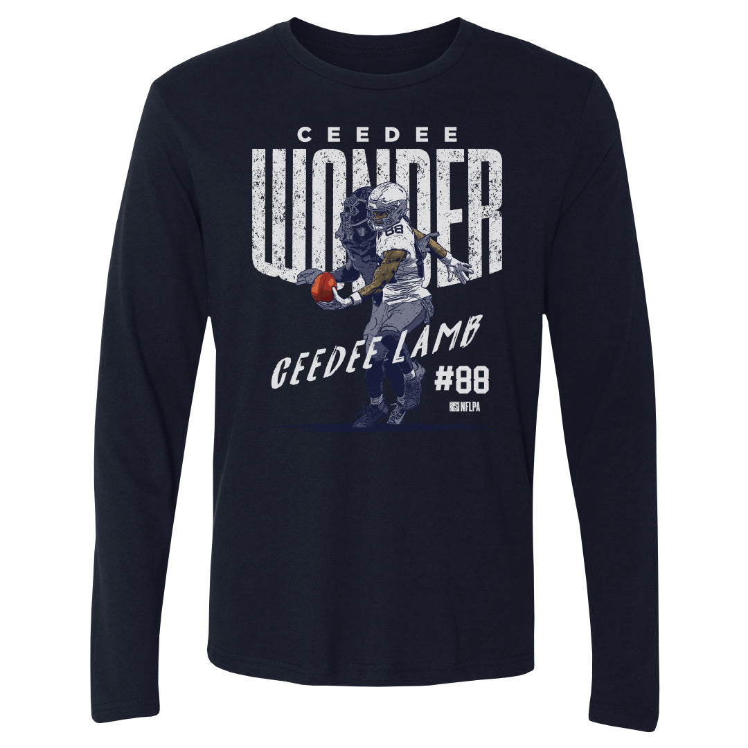 CeeDee Lamb Men's Long Sleeve T-Shirt | 500 LEVEL