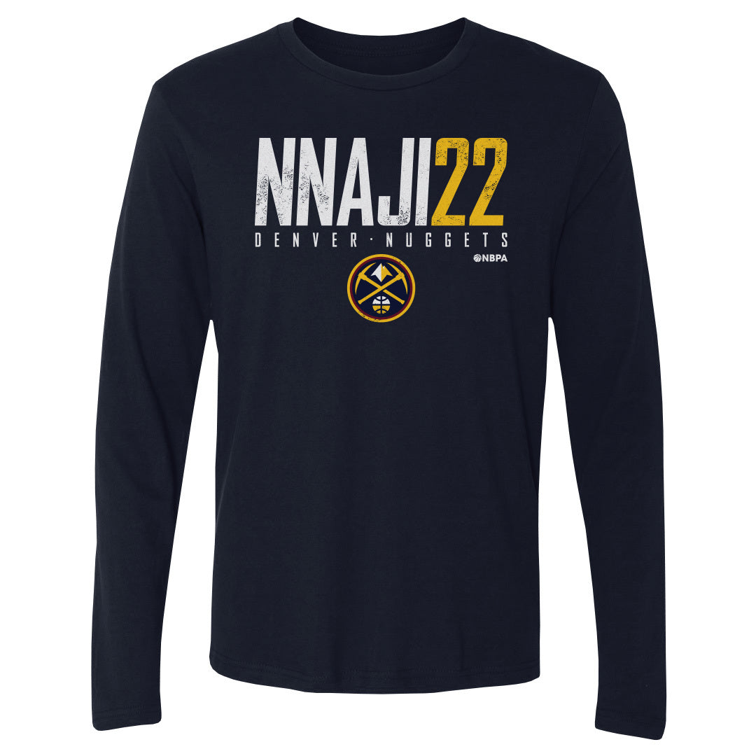 Zeke Nnaji Men's Long Sleeve T-Shirt | 500 LEVEL