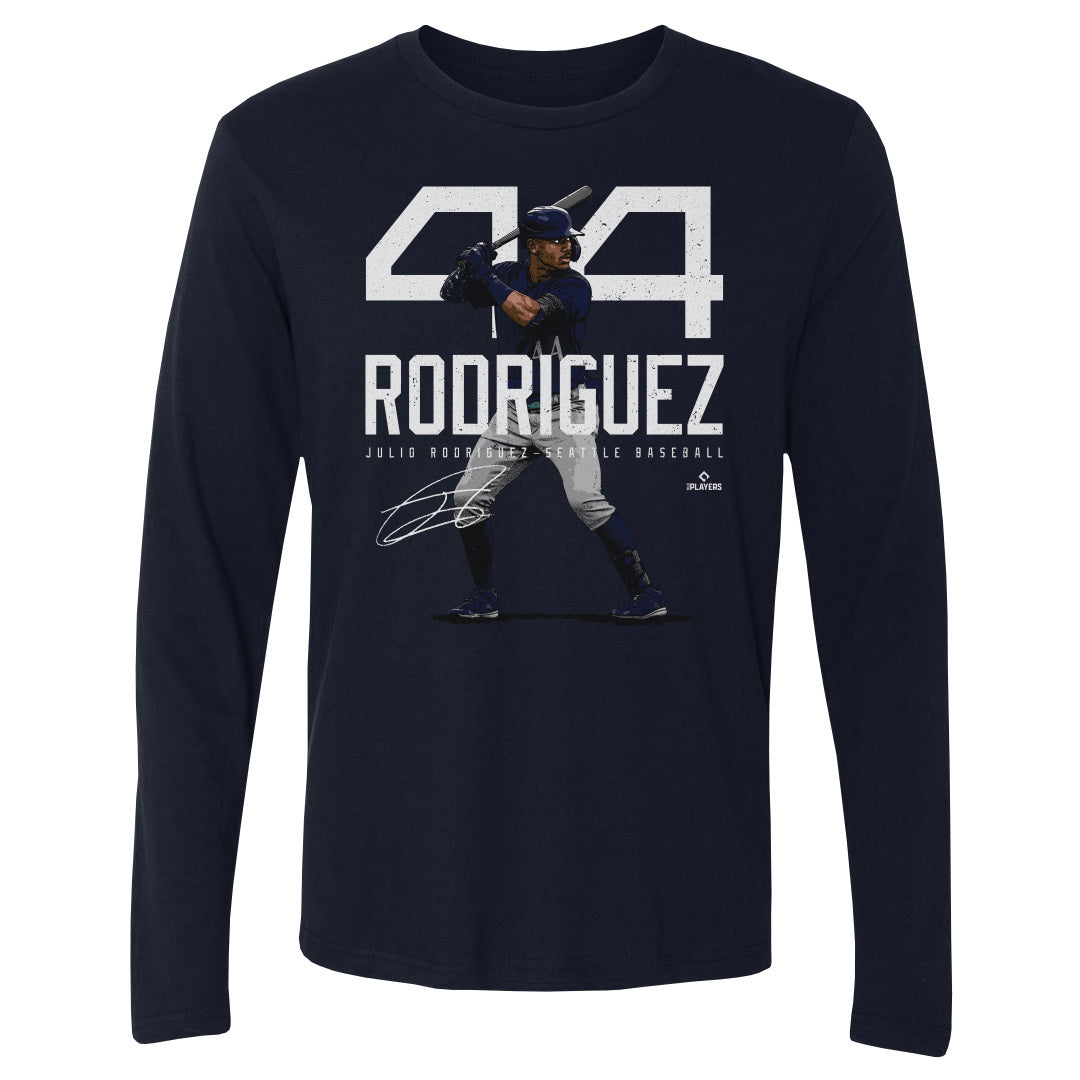 Julio Rodriguez Men's Long Sleeve T-Shirt | 500 LEVEL