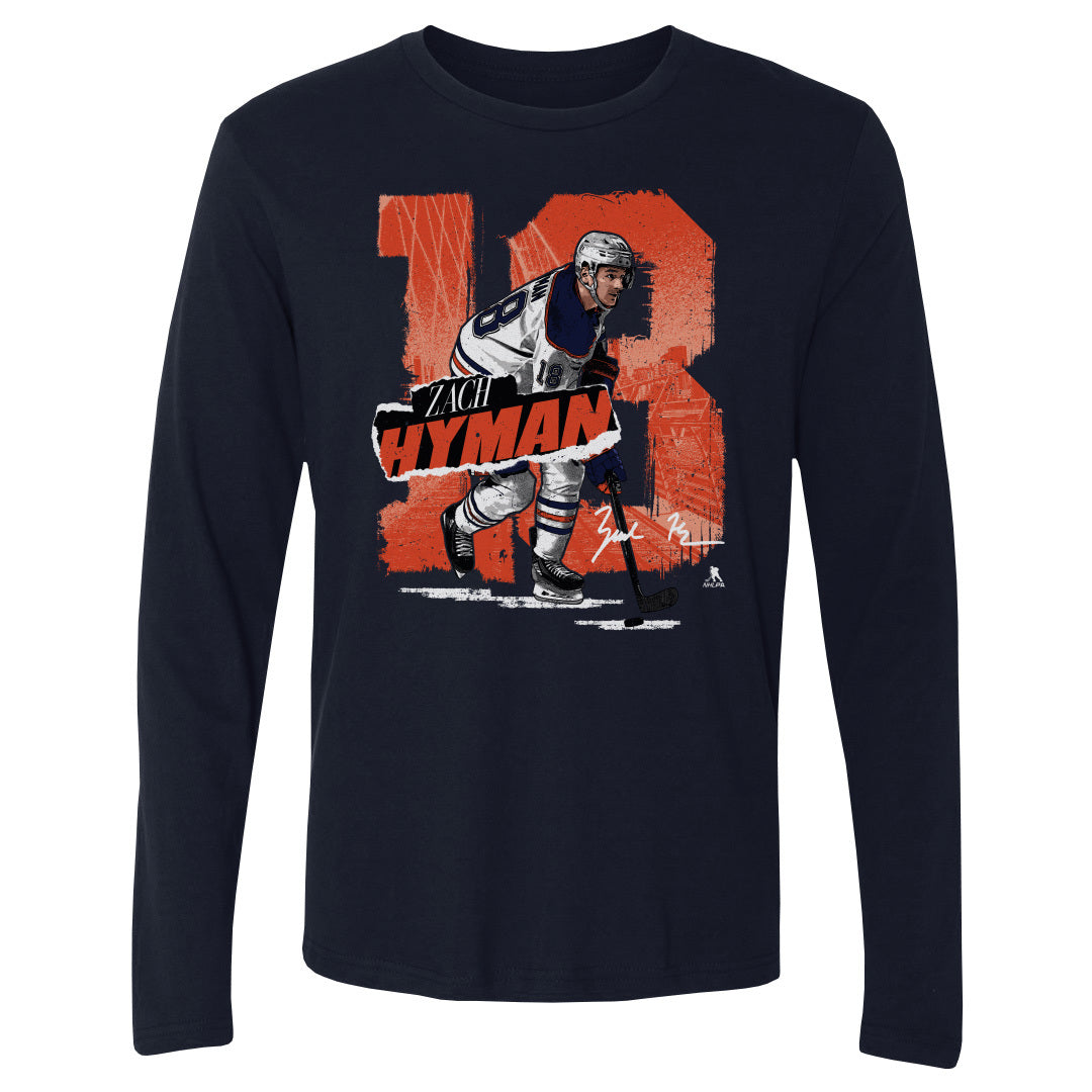 Zach Hyman Men's Long Sleeve T-Shirt | 500 LEVEL