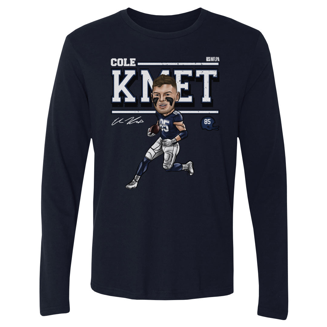 Cole Kmet Men's Long Sleeve T-Shirt | 500 LEVEL