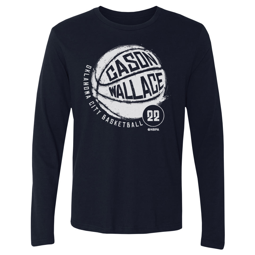 Cason Wallace Men's Long Sleeve T-Shirt | 500 LEVEL