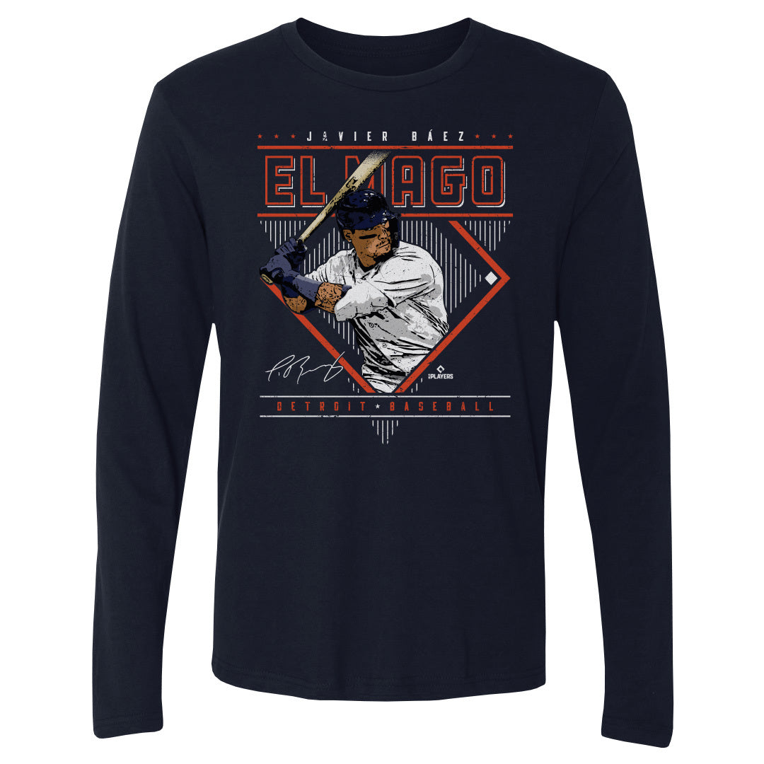 Javier Baez Men's Long Sleeve T-Shirt | 500 LEVEL