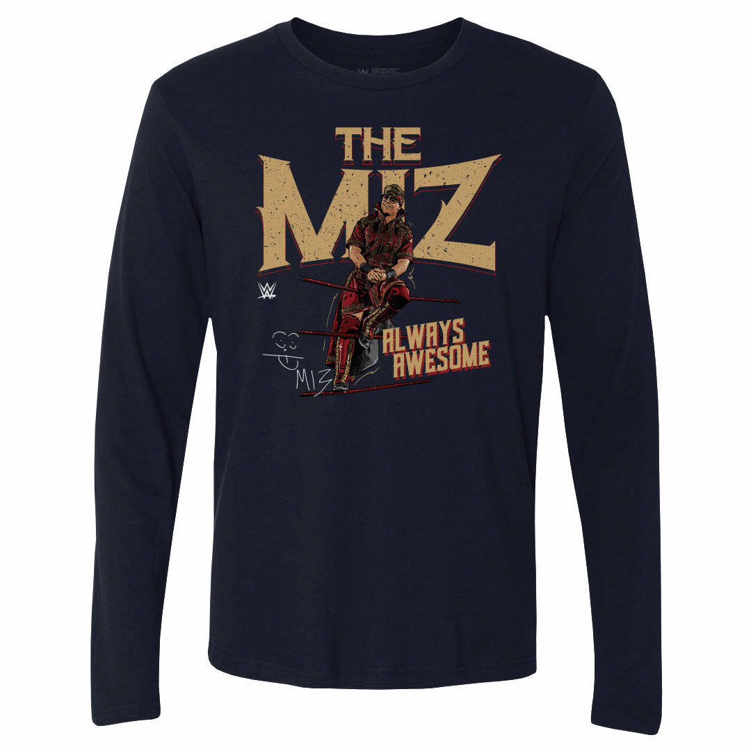 The Miz Men's Long Sleeve T-Shirt | 500 LEVEL