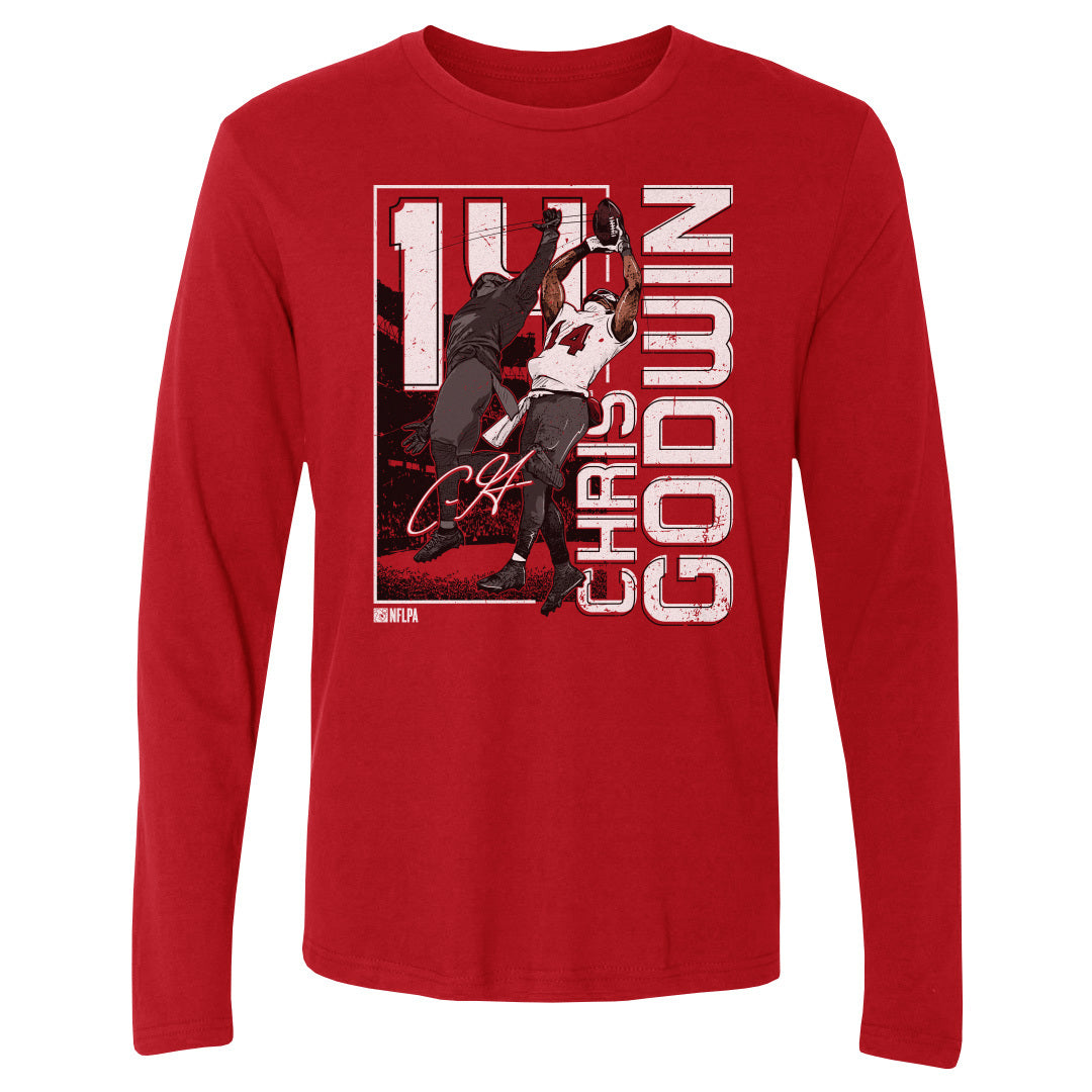Chris Godwin Men's Long Sleeve T-Shirt | 500 LEVEL