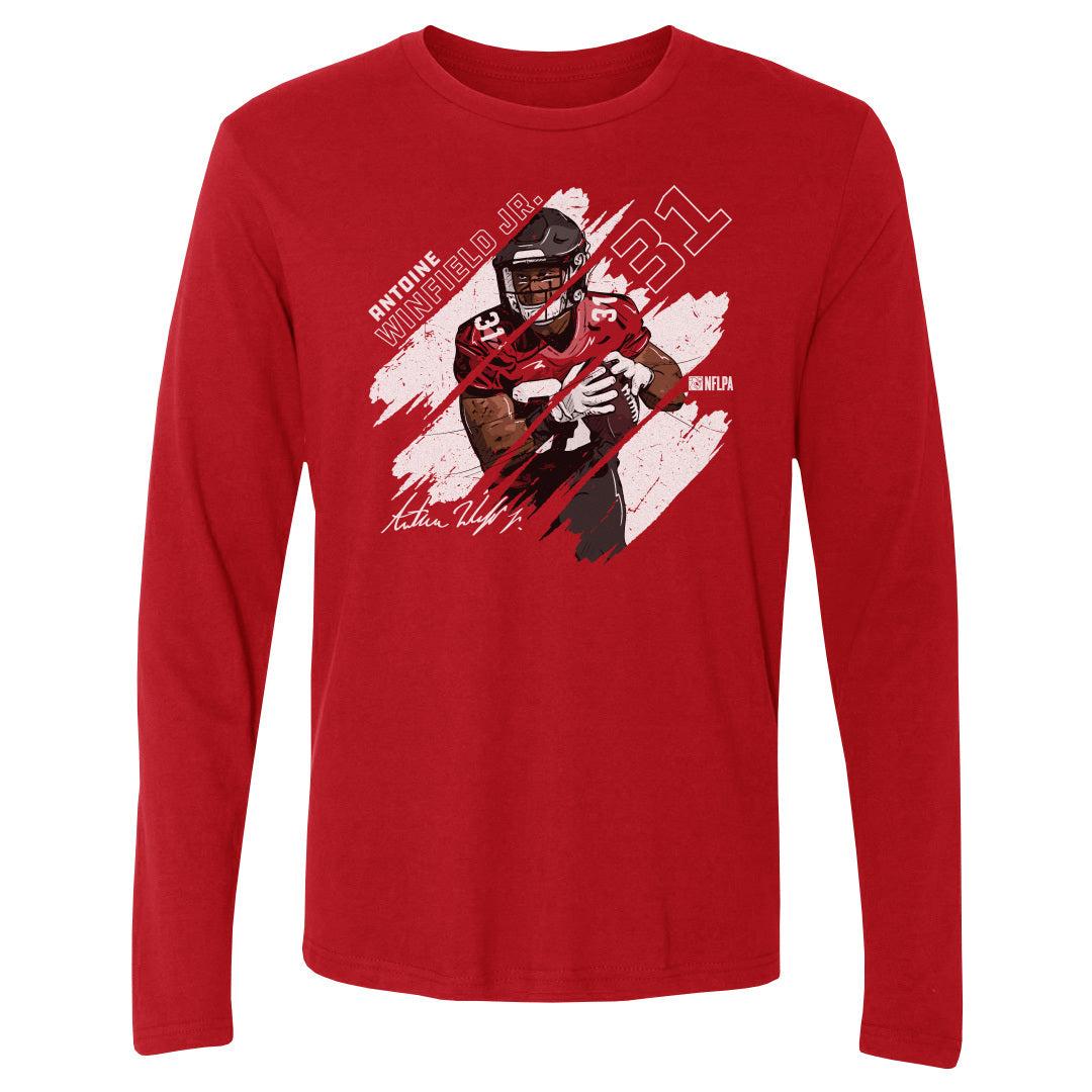 Antoine Winfield Jr. Men's Long Sleeve T-Shirt | 500 LEVEL