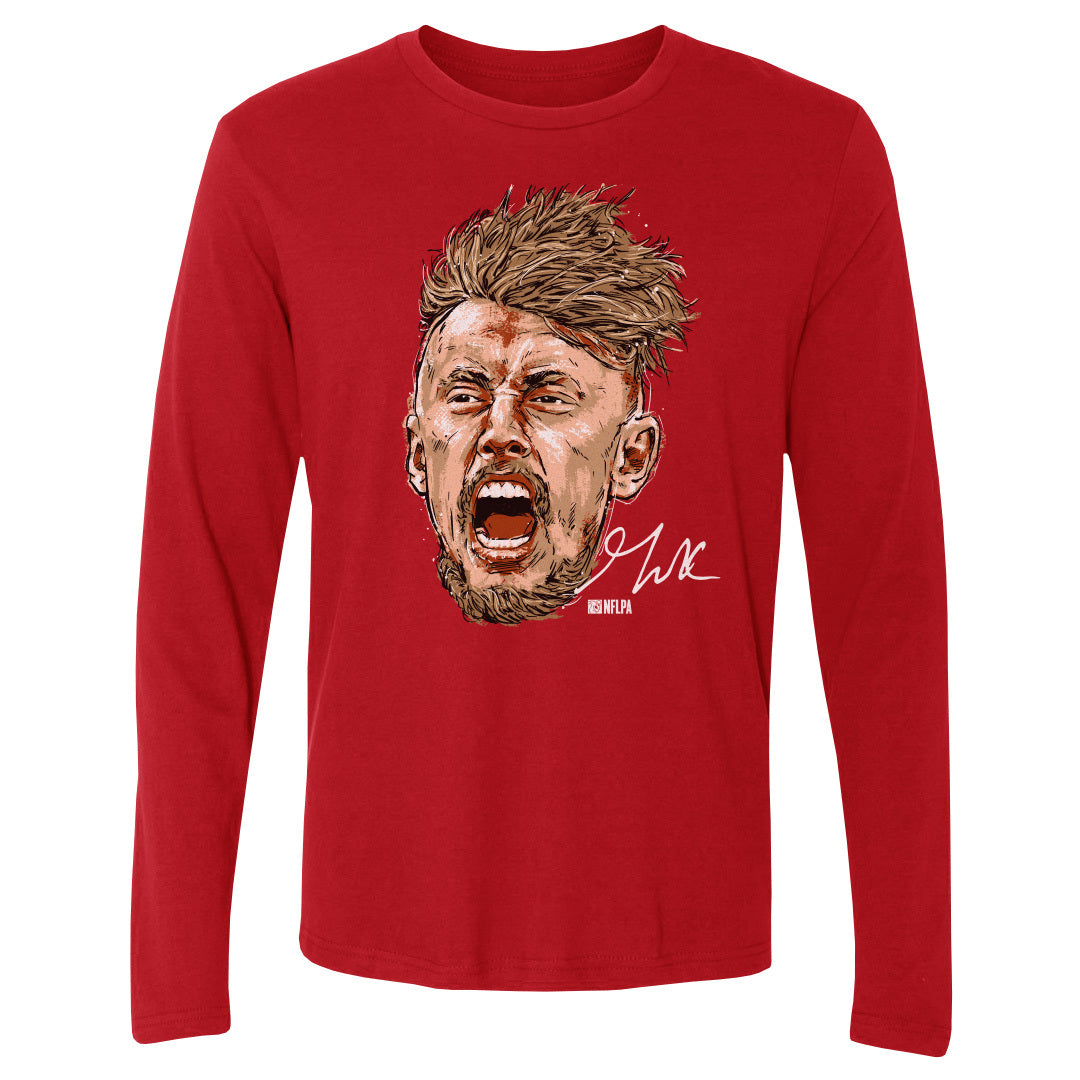 George Kittle Men's Long Sleeve T-Shirt | 500 LEVEL
