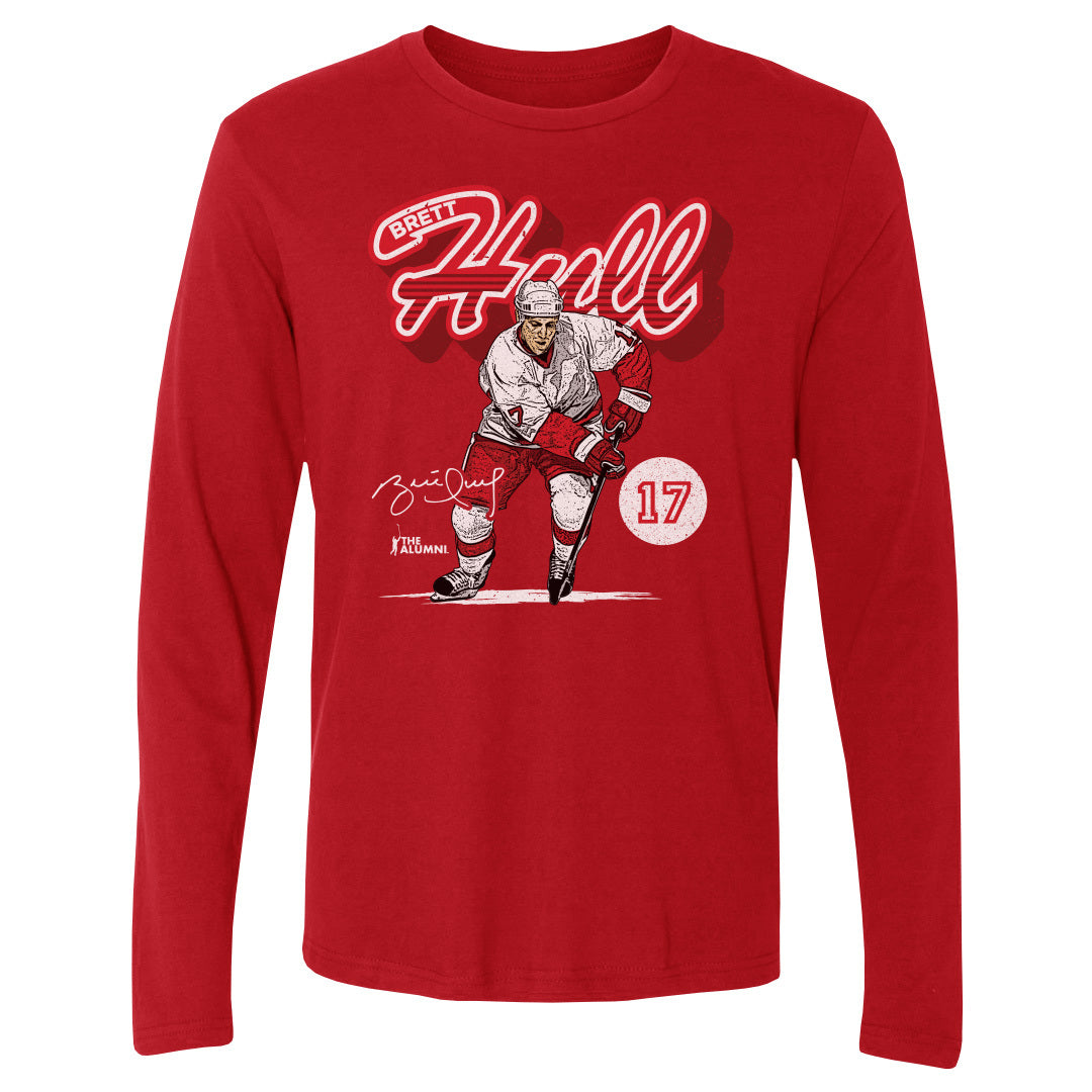 Brett Hull Men's Long Sleeve T-Shirt | 500 LEVEL
