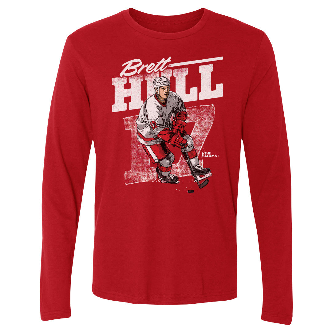 Brett Hull Men's Long Sleeve T-Shirt | 500 LEVEL