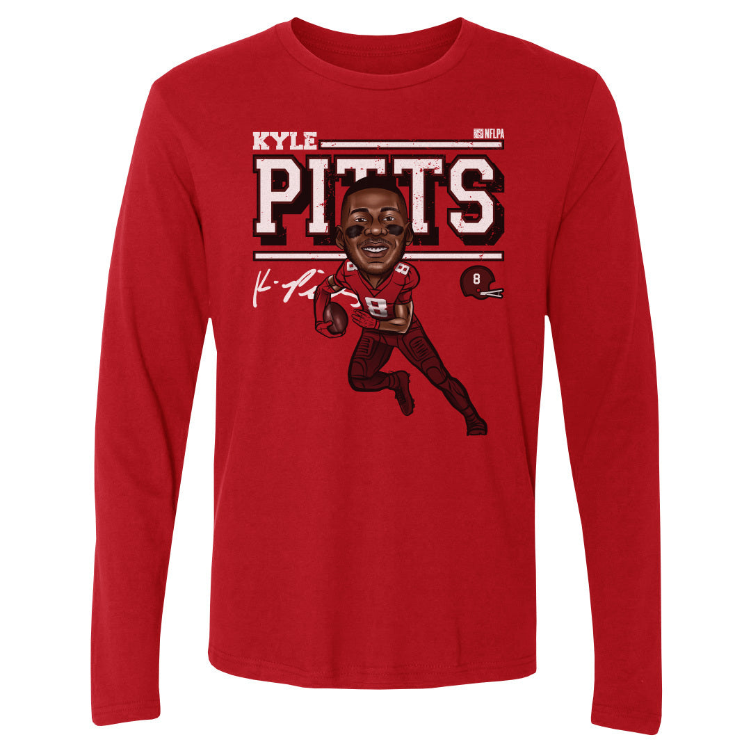 Kyle Pitts Men's Long Sleeve T-Shirt | 500 LEVEL
